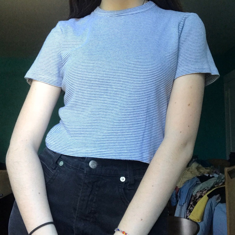 Brandy striped top.